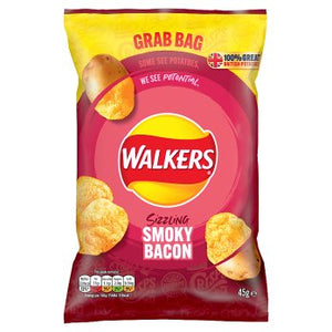 Walkers Smokey Bacon 45g