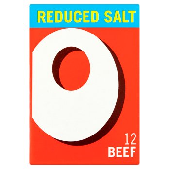 Oxo cubes reduced salt 71g
