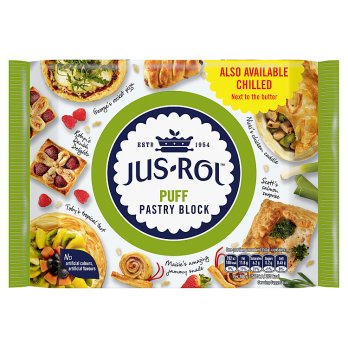 Jus-Rol Puff Pastry Block 500g