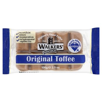 Walker's Plain Toffee 100g