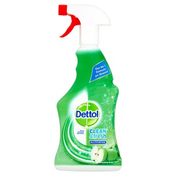 Dettol Clean & Fresh Multipurpose Refreshing Green Apple 500ml
