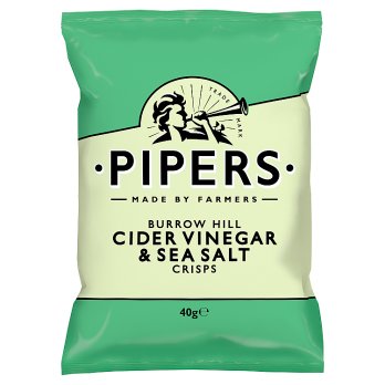 Pipers Somerset Cider Vinegar crisps 40g
