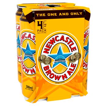 Newcastle Brown Ale 500ml x4