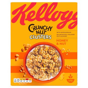 Kelloggs Crunchy Nut Clusters Honey and Nut 450g