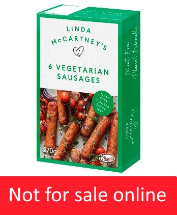 Linda McCartney's 6 Vegetarian Sausages
