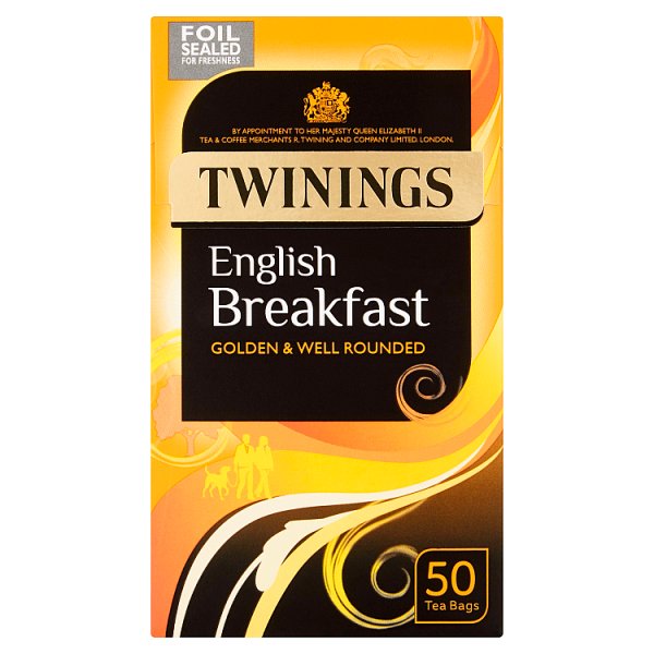 Twinings English Breakfast 50 bags