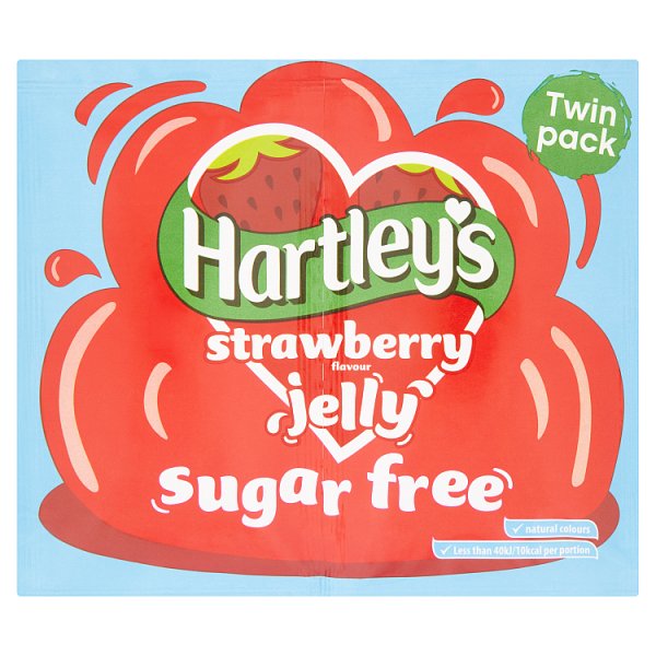 Hartleys Sugar Free Jelly Strawberry mix 23g