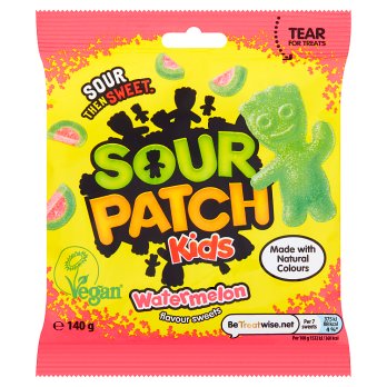 Sour Patch Kids Watermelon Flavour Sweets Bag 140g