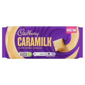 Cadbury Caramilk Golden Caramel Chocolate Bar, 80g