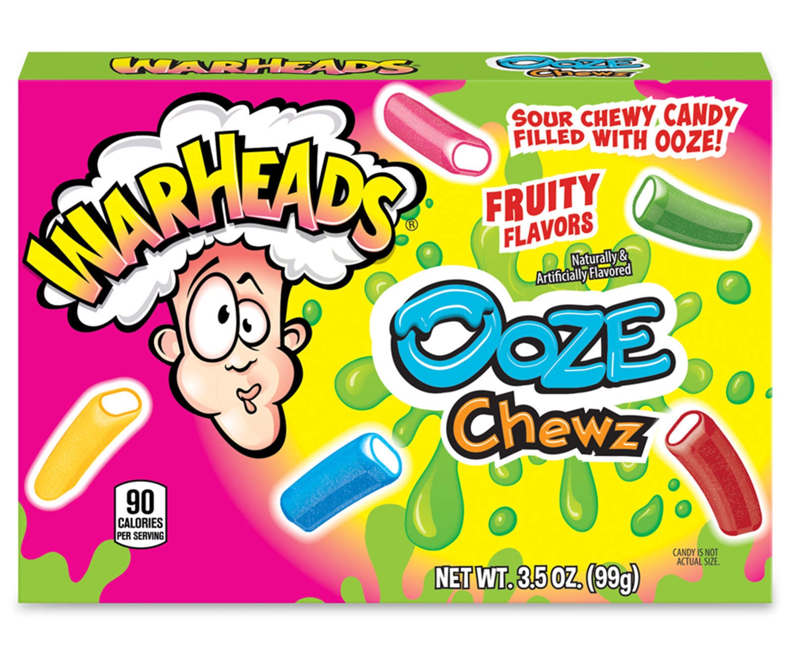 Warheads Ooze Chews 99g