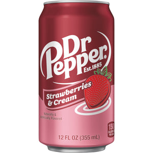 Dr. Pepper Strawberries and Cream, 355ml