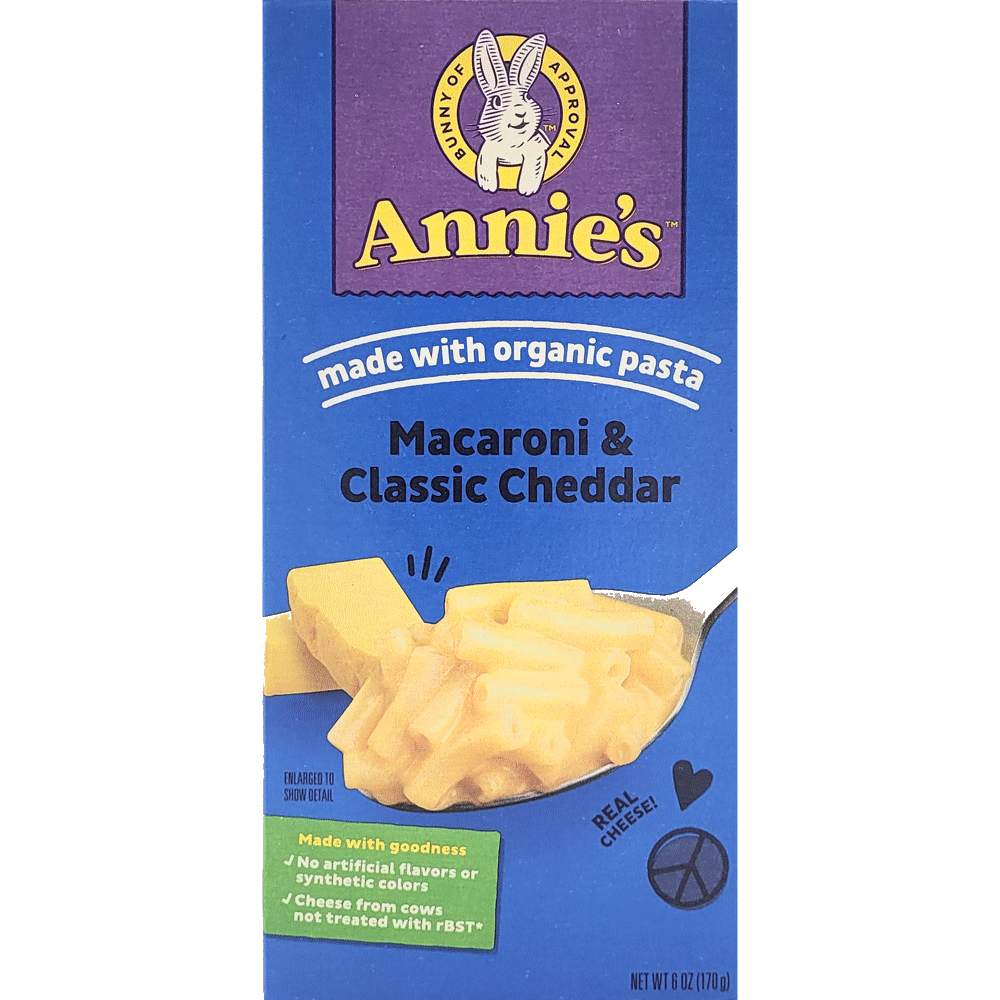 Annie's Mac and Cheese (Cheddar), 170g