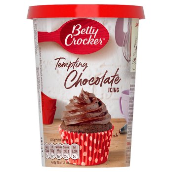 Betty Crocker Tempting Chocolate Icing, 400g old packaging