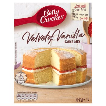 Betty Crocker Velvety Vanilla Cake mix, 425g