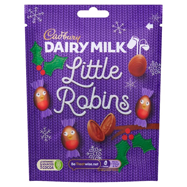 Cadbury Dairy Milk Robins, 77g