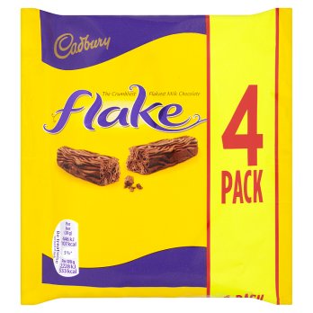 Cadbury Flakes, 4-pack, 80g