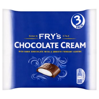 Fry's Chocolate Cream 3 Pack 147g