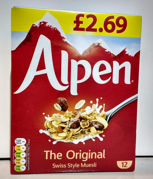 Alpen Original Swiss Recipe Muesli 550g