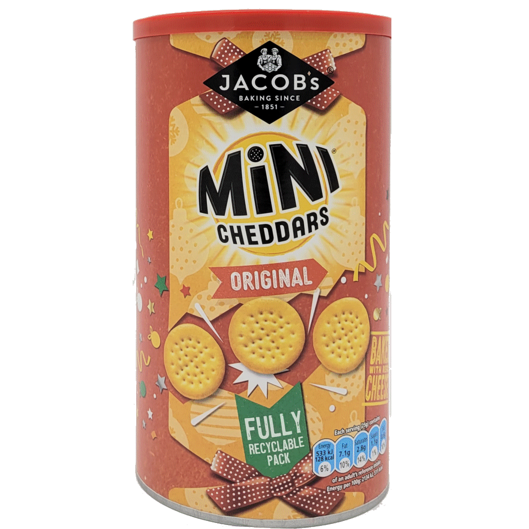 Jacobs Mini Cheddars Tub, 260g