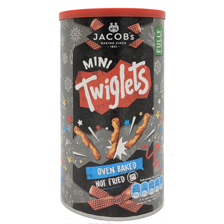 Jacobs Twiglets Tub, 200g