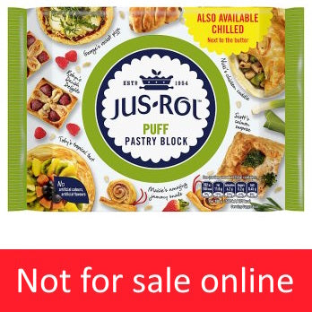 Jus-Rol Puff Pastry Block 500g