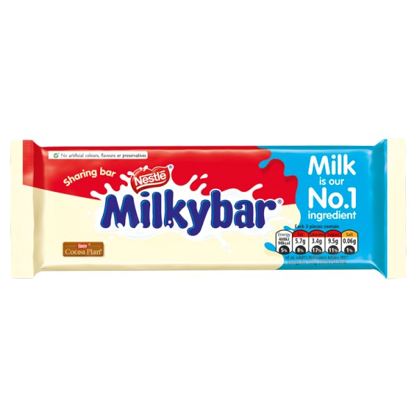 Nestle Milkybar Block 90g