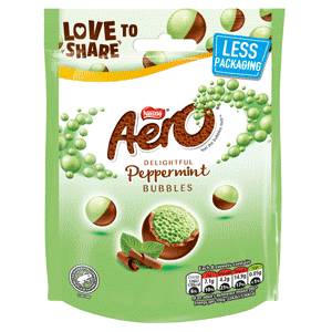 Nestle Pouch Aero Bubbles Mint 92g