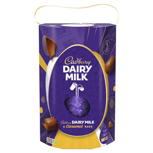 Cadbury Dairy Milk and Caramel Egg, 245g
