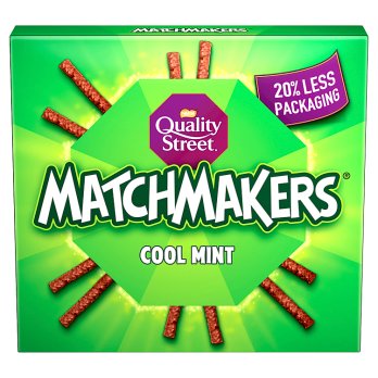Quality Street Matchmakers Cool Mint Chocolate Box 120g