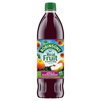 Robinsons Apple &amp; Blackcurrant No Added Sugar Squash 1L
