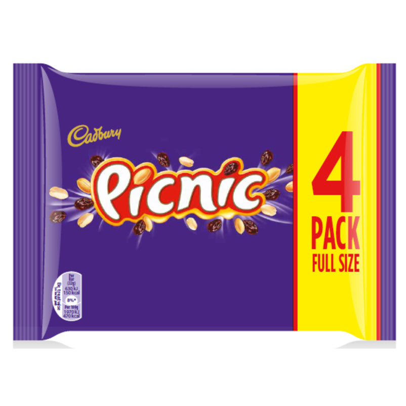 Cadbury Picnic 4-pack
