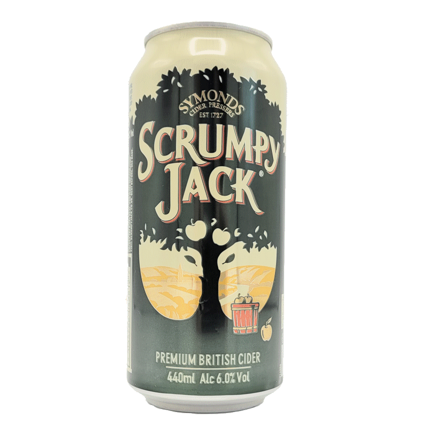 Scrumpy Jack Cider, 500ml (single can)