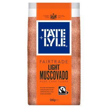 Tate &amp; Lyle Light Muscovado Pure Cane Sugar, 500g