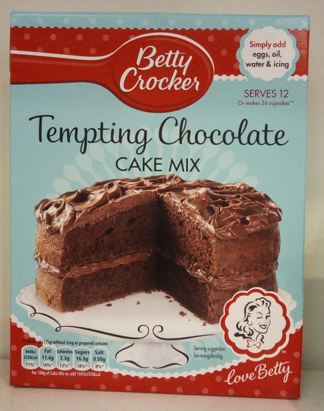 Betty Crocker Tempting Chocolate Cake Mix, 425g
