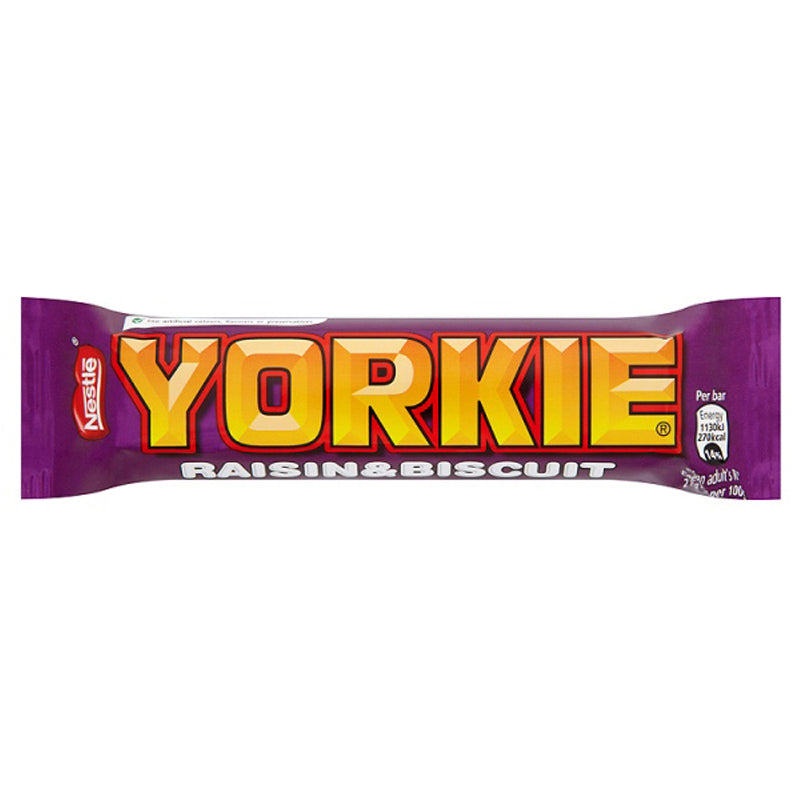 Yorkie Raisin and Biscuit Bar, 44g