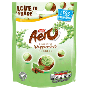 Nestle Aero Bubbles Mint Pouch, 92g