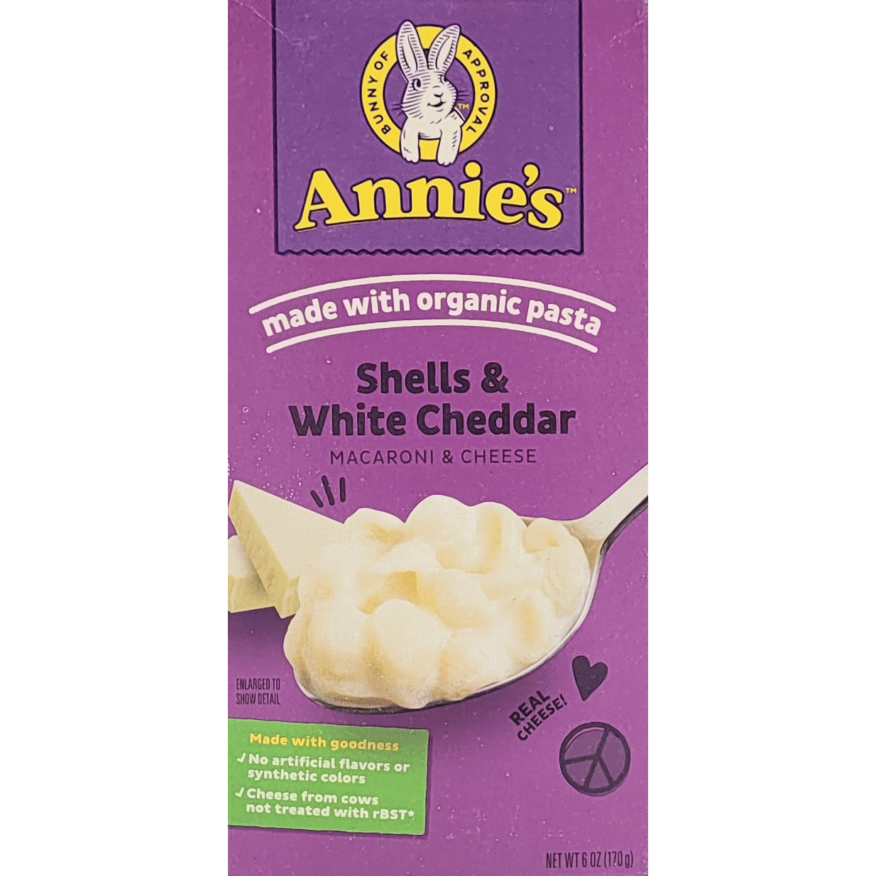 Annie's White Cheddar Shells 6oz