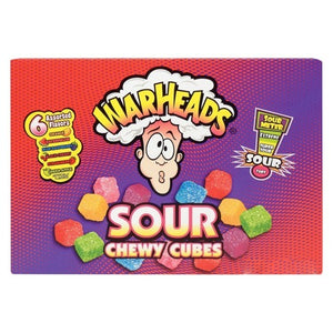 Warheads Sour Chewy Cubes 113g