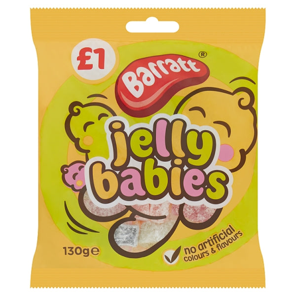 Barratts Jelly Babies 130g