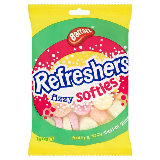 Barratts Refreshers Fizzy Softies, 120g
