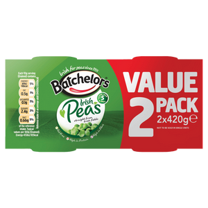Batchelors Peas 420g twin Pack
