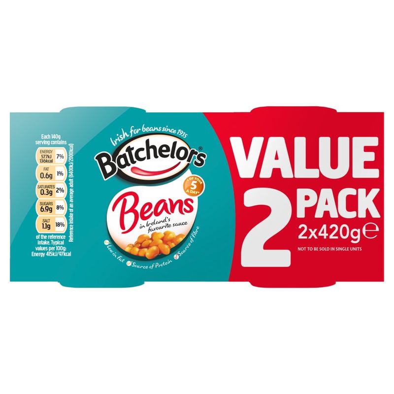 Batchelors Beans 420g twin pack