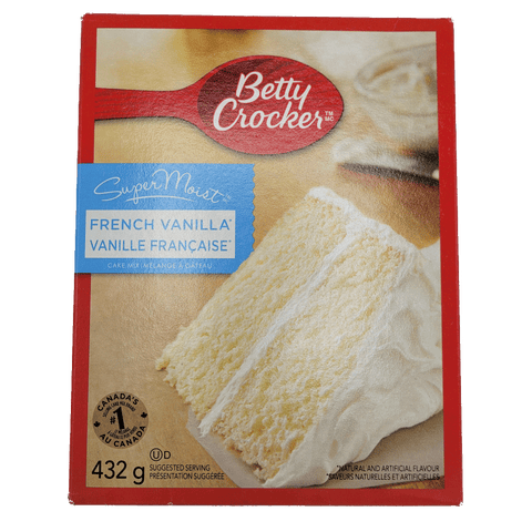 Betty Crocker Super Moist French Vanilla 432g