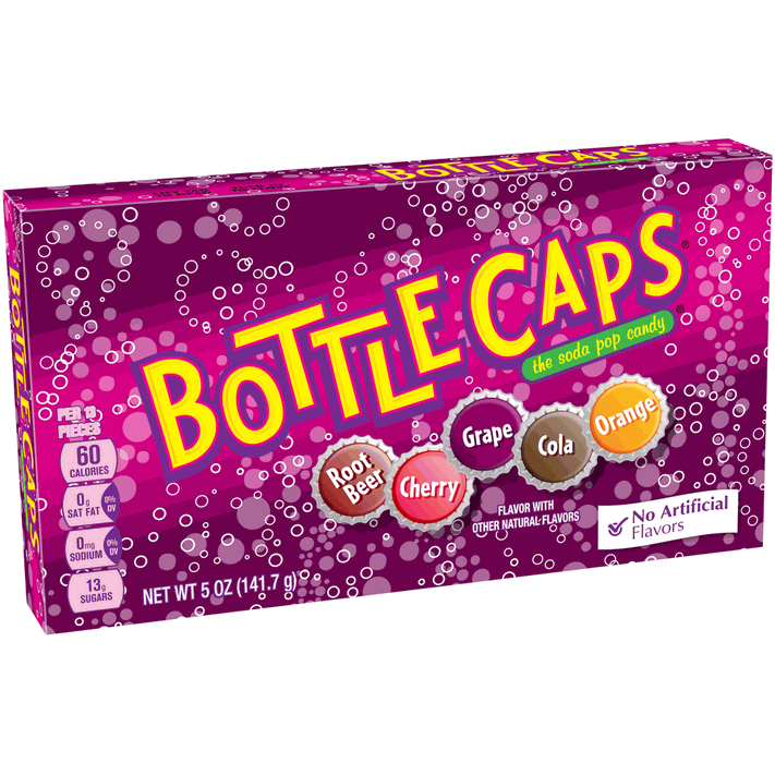 Wonka Bottlecaps box, 141.7g