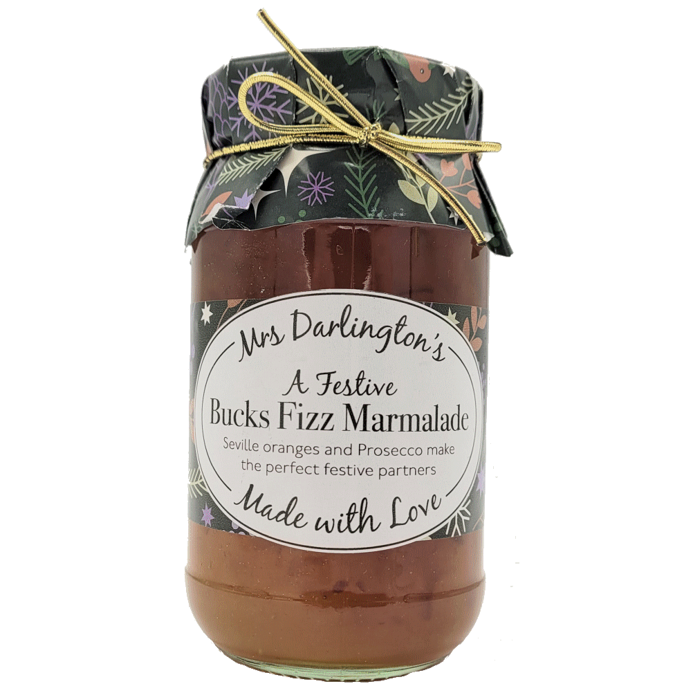 Mrs. Darlington's Bucks Fizz Marmalade, 340g
