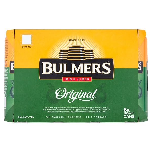 Bulmers Cider 500ml 8-pack