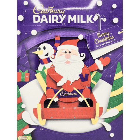 Cadbury Advent Calendar Dairy milk 90g