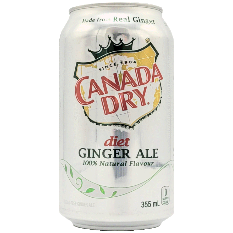 Canada Dry Ginger Ale Diet 355ml