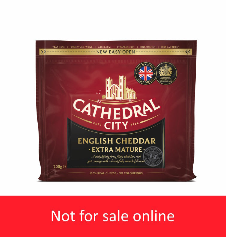 Cathedral City Extra Mature Cheddar 200g