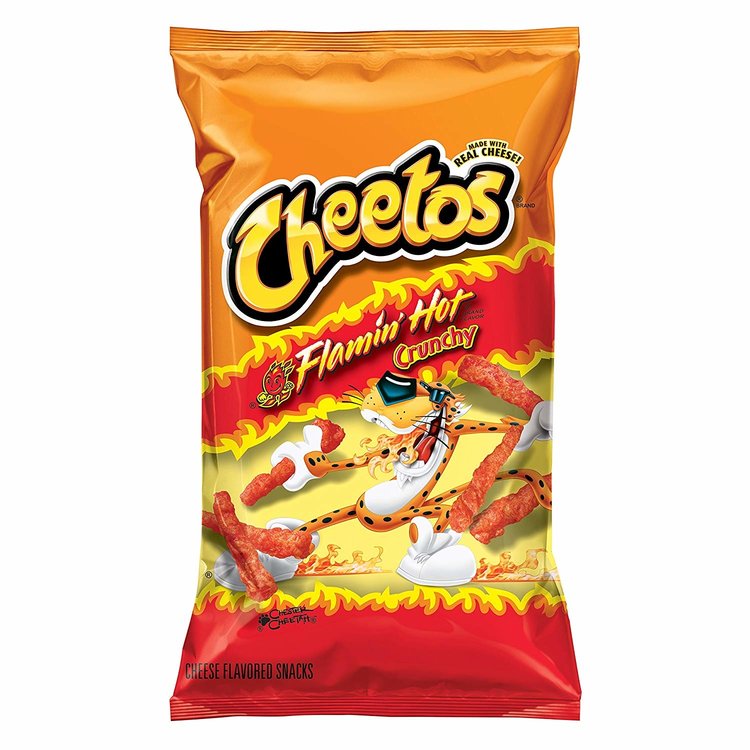 Flaming Hot Crunchy Cheetos 285g